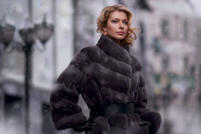 Чистка норковой шубы уксусом